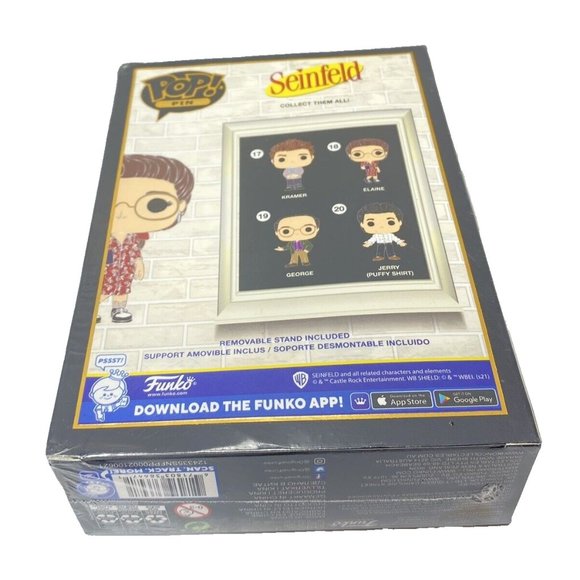 Seinfeld Elaine Funko Pop Pin! 18 Television Show Jerry Seinfeld Elaine Pin NEW - Picture 5 of 6